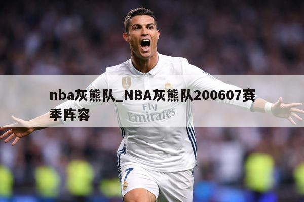 nba灰熊队_NBA灰熊队200607赛季阵容